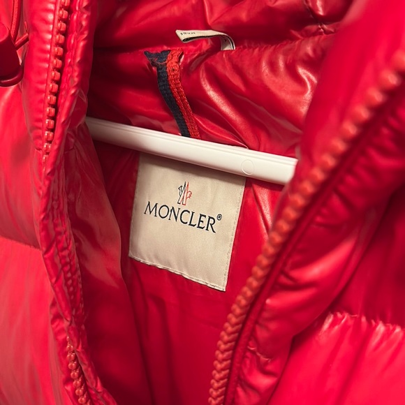 Red Moncler Maya Jacket - Picture 2 of 6